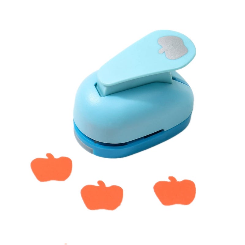 ODETOJOY أداة قص البطاقات المحمولة ODETOJOY لقص الألبومات والتخفيضات والنقش مع شكل (تفاح) - Image 1